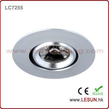 Luz Recessed 1W / 2W do diodo emissor de luz para a loja da jóia / relógio / diamante